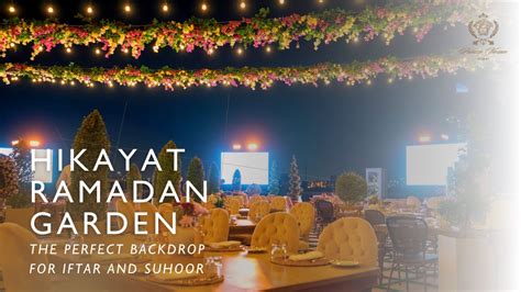 Suhoor at Hikayat Ramadan Garden 